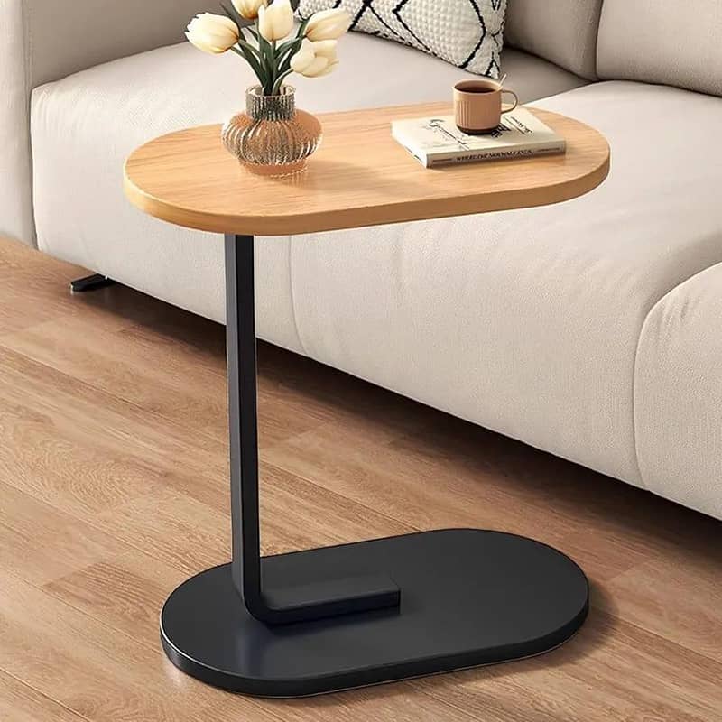 Small Oval Sofa Side Table,C-Shaped Table Price 0
