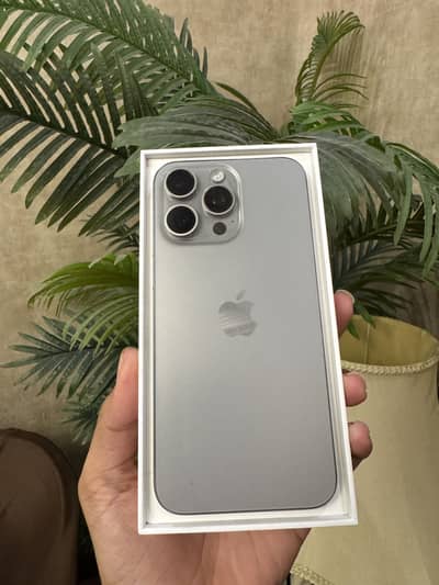 Apple iPhone 15 Pro Max - 256 Physical Dual HK Approved PTA
