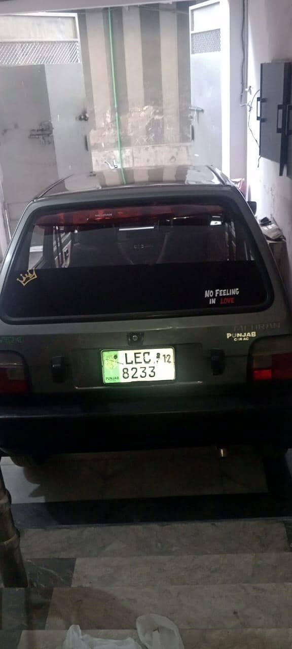 Suzuki Mehran VX 2012 2