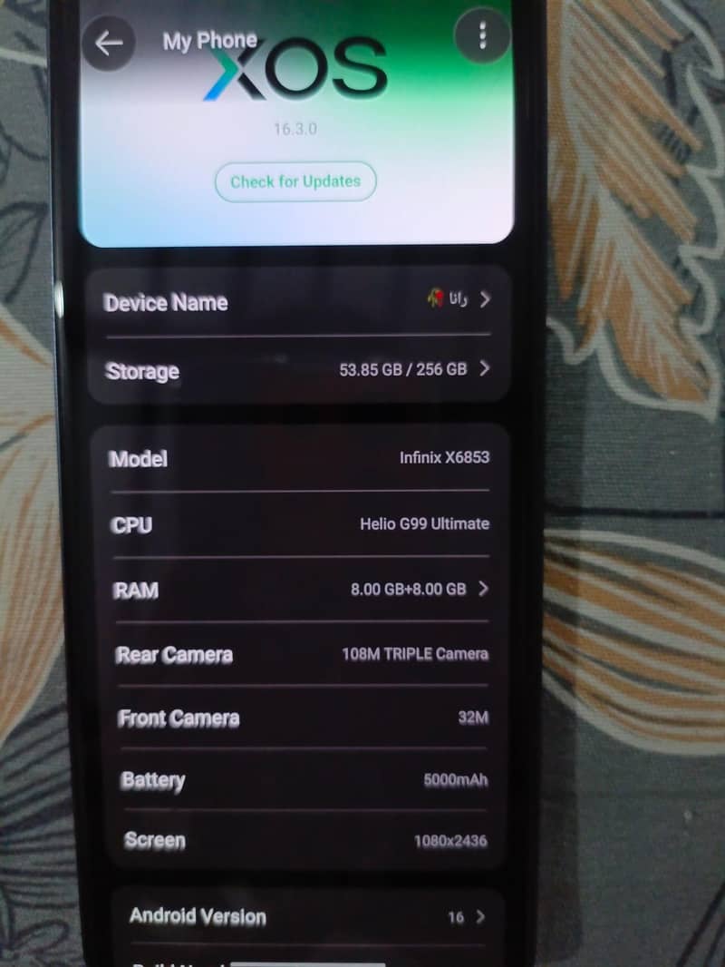 Infinix Note 40 5