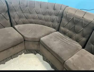 SOFA SET 10 SEATER TAMAM SINGLE PIECES HAI 1 CORNAR