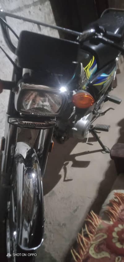 Honda cg 125 new applied for