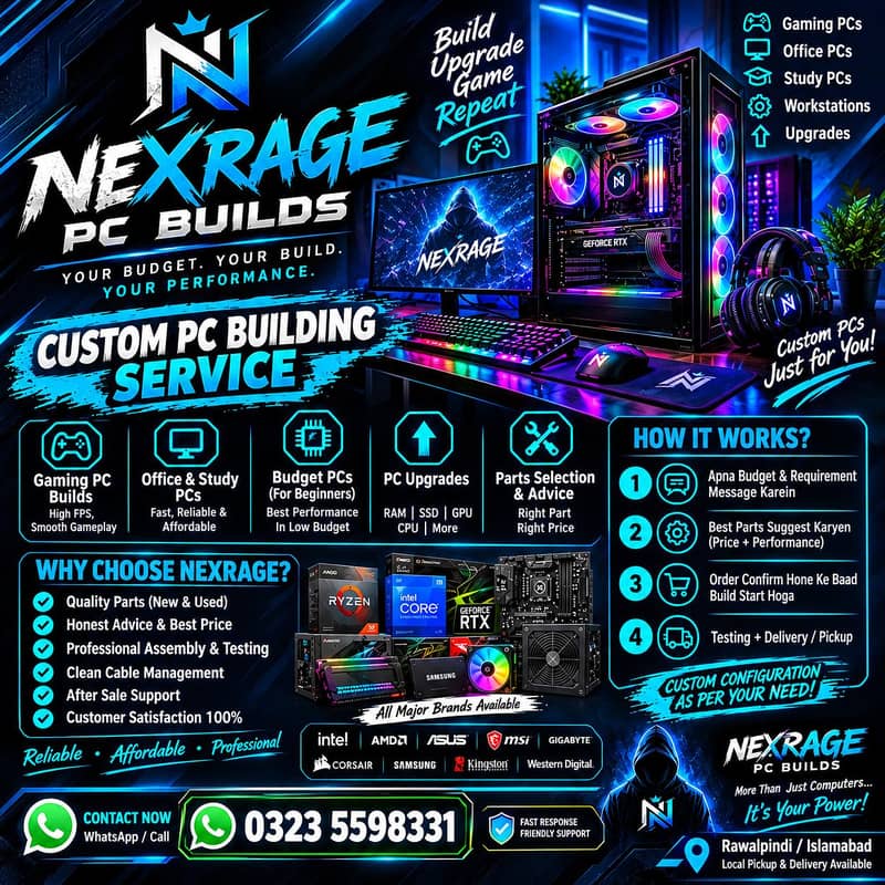 NexRage PC Build 0