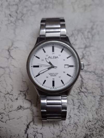 ORIGNAL ALBA (By Seiko) STAINLESS STEEL MENS WATCH