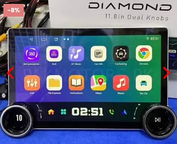 Diamond 4k  android panel universal for all cars