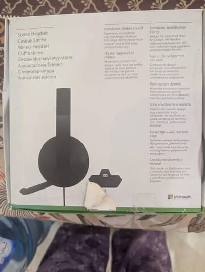 Original Xbox Stereo Headset with Adapter