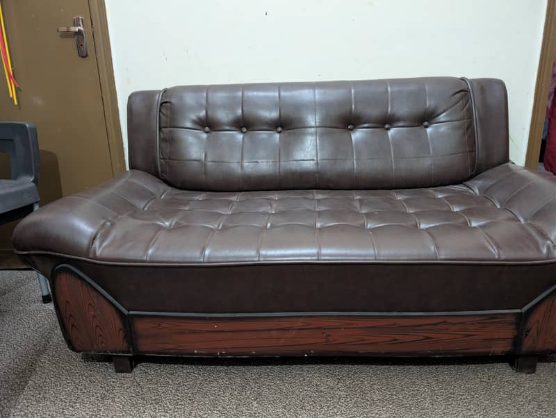 Leather sofa 1