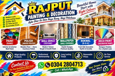 Professional Painting Work  | Beautiful Home Makeover