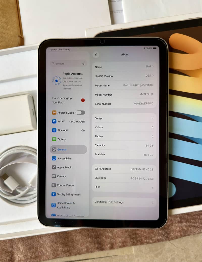 iPad Mini 6 Complete Box 9