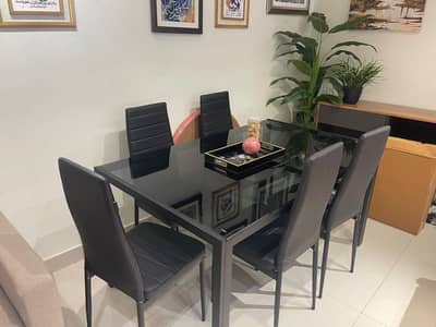 Dinning table with 6 chairs