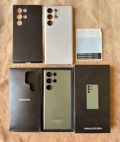 Samsung S23 Ultra Complete Box