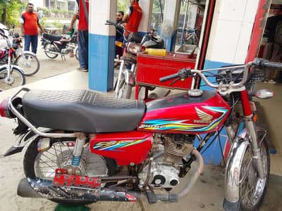 Honda 125Cc Red Colour 2019 Model