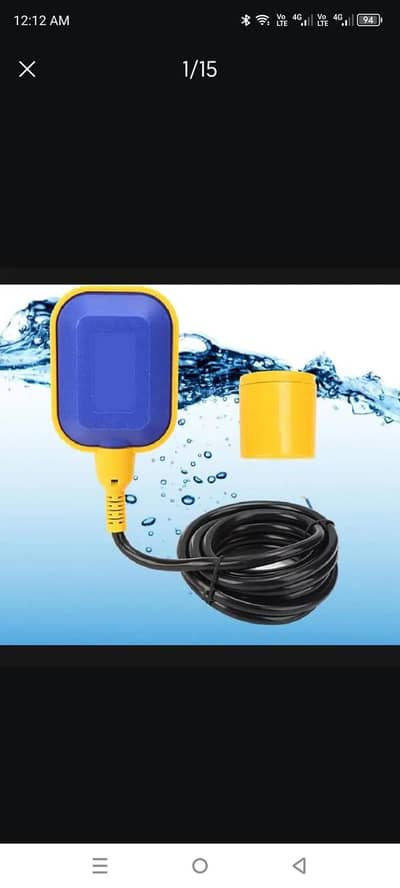 Water Tank Float Switch Fluid outdoor Level Controller sports