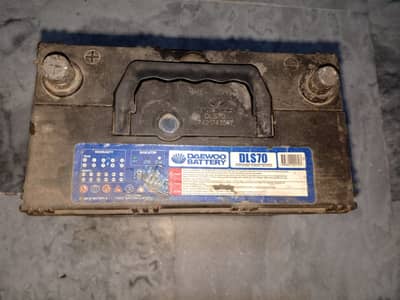 Daewoo dry battery 50 L 9 plates brand new good condition