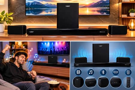 LOGIN Avantis Pro Brand New 320W Dolby Audio Home Theater Soundbar