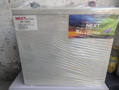 24v 100ah next power brand new lithuim battery electronic lithuim