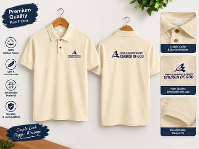 POLO t-shirt brand new sale special for christians and church