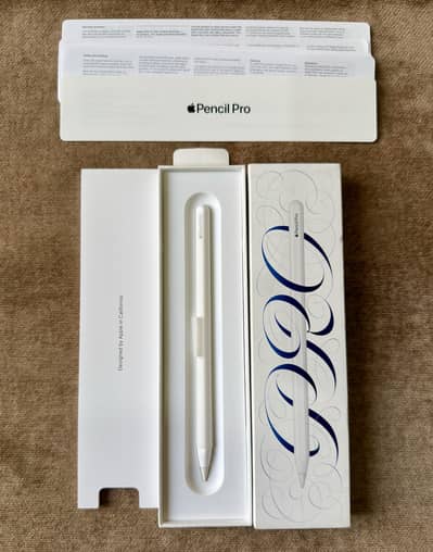 Apple Pencil Pro Just Box Open