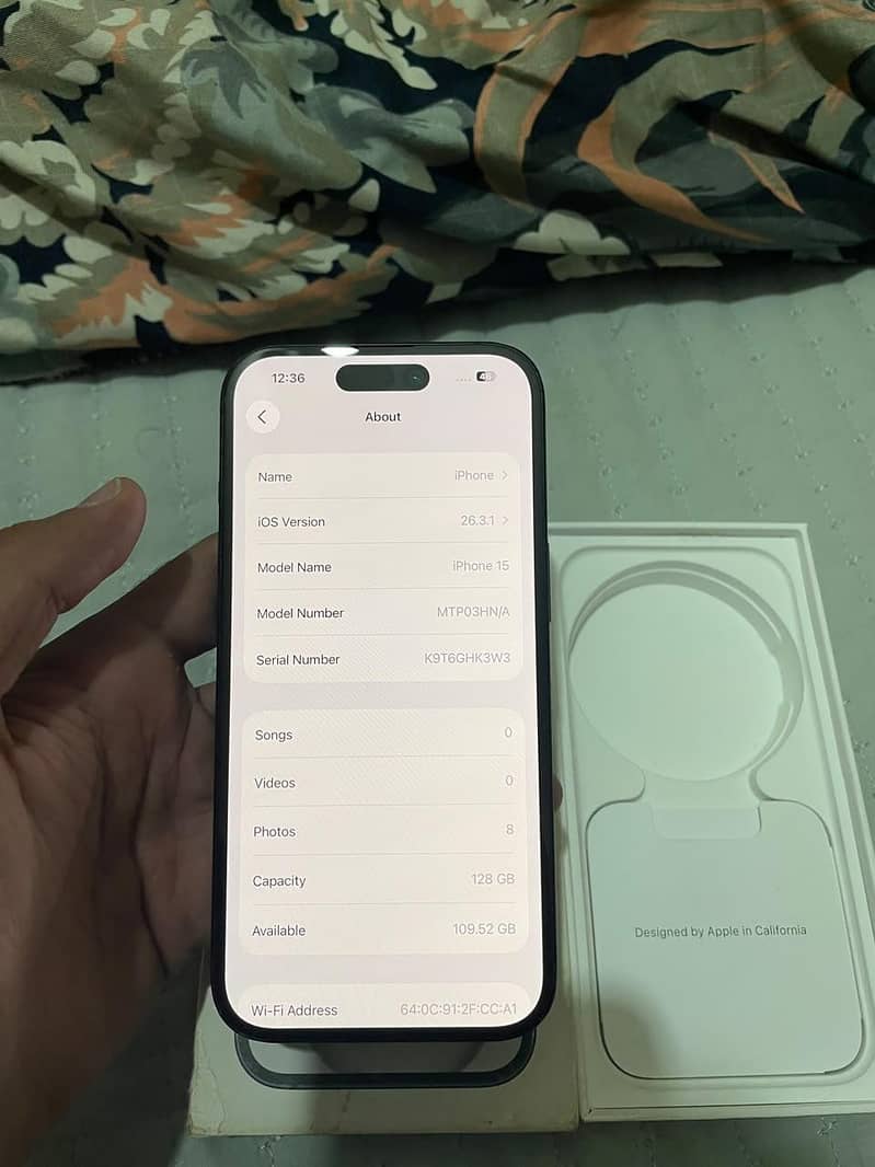 Apple iPhone 15 Non PTA 128 Gb for sale 3