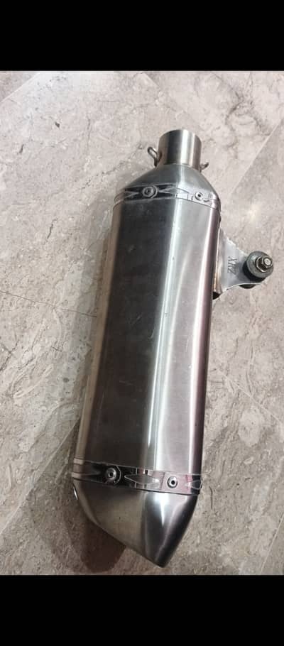 universal heavy bike exhaust silencer stainless steel