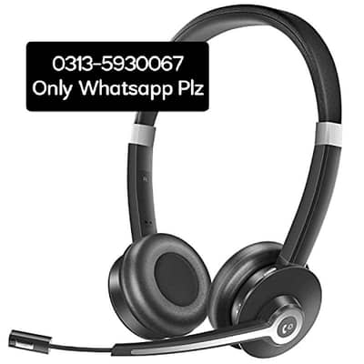 yuwakayi Bluetooth headphones with noice cancelling microphone v5.0