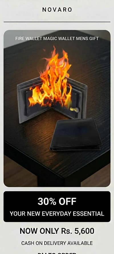 Fire wallet magic wallet