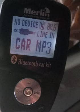 Merlin Bluetooth Car Kit available for urgent sale!