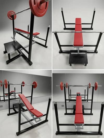 Commercial Heavy Duty Incline & Decline Bench Press Machine