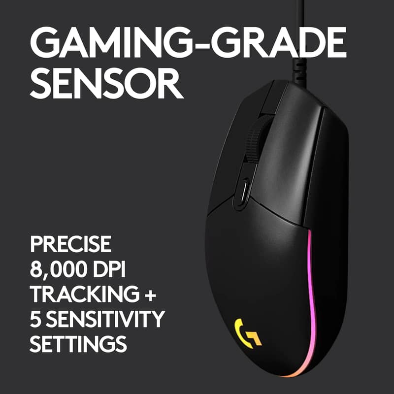 Logitech G102 LIGHTSYNC Gaming Mouse 2
