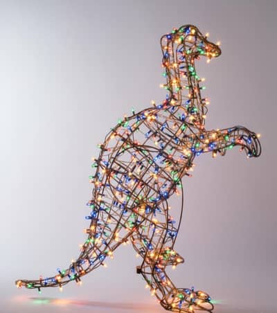 Large Standing Dinosaur Frame – Garden Decor Sculpture