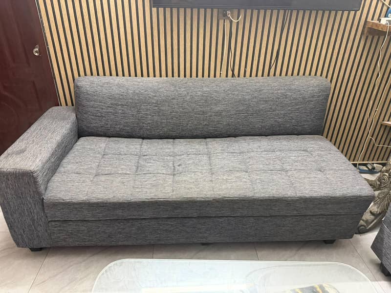 L SHAPE SOFA WITH CENTER TABLE 3