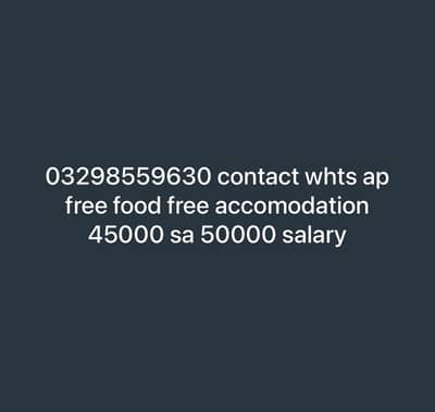 Urgent hiring sapphire factory outlet packing job male female