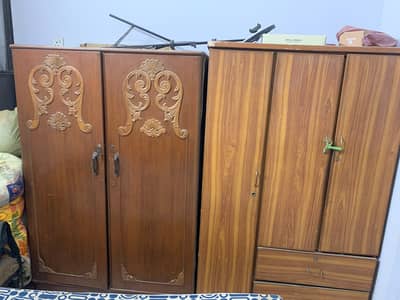 Two Wardrobes  Size 6 x 4  / Gulshan e Iqbal / Price of both 6500