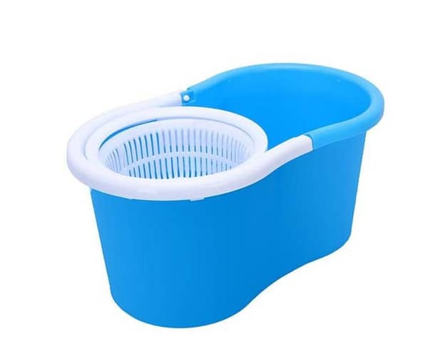 Spin Mop - Easy Spin Magical Mop Set 360 Degree Microfiber Mop Head Home Clean Tools Microfiber