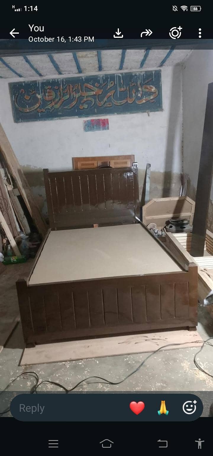 single 2 beds without mattress 2