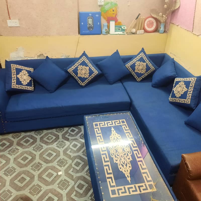 L shaped Sofa 1