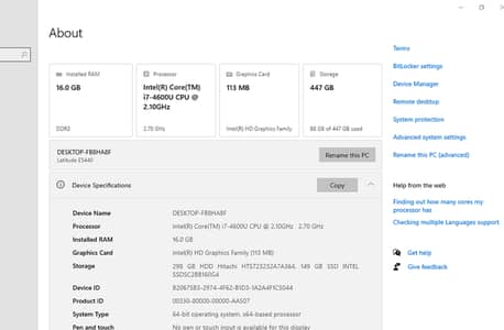 Dell Latitude E5440 Core i7 Laptop for Sale