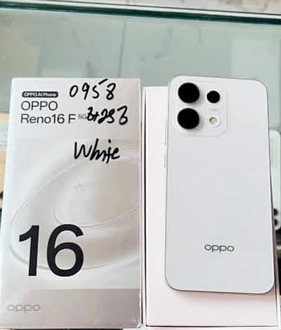 OPPO Reno 16 5g (only open box) not use !