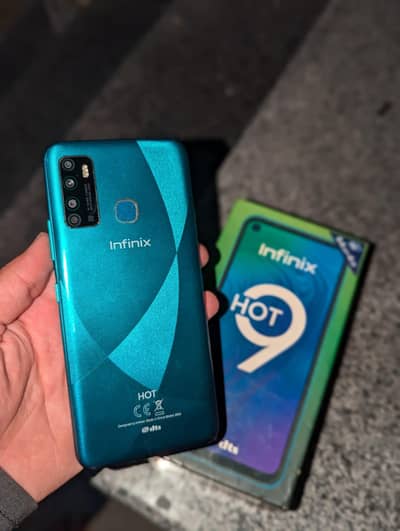 Infinix Hot 9 with box