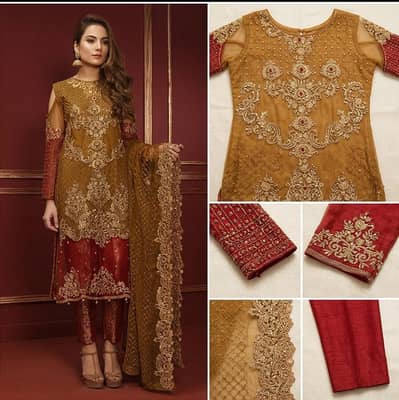 Maryum N Maria 2 piece stitched fomal suit