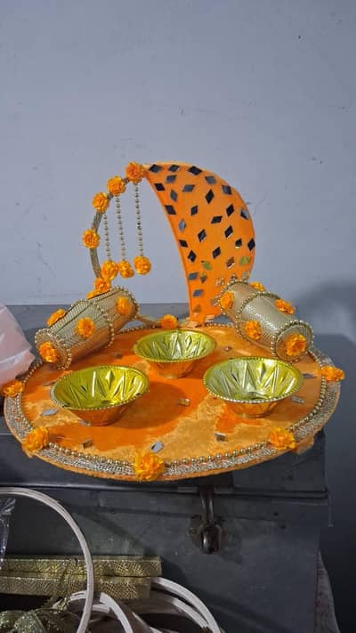 sahdi ka sman mehndi thal mehndi plat