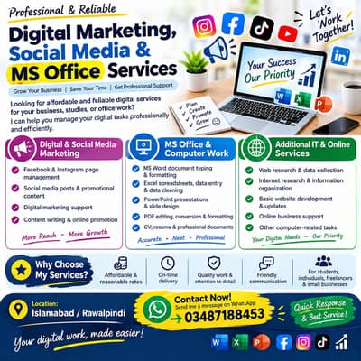 Social Media Management & Digital Marketing Services