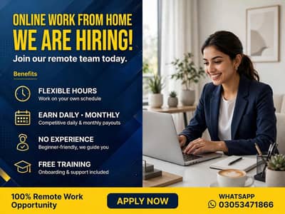 Work From Home Earn Money Guaranted