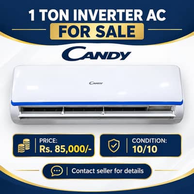 Haier Candy 1 Ton AC inverter