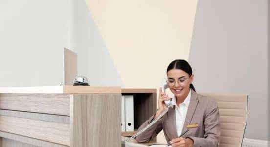 Females  Receptionist ki need h spa and saloon main