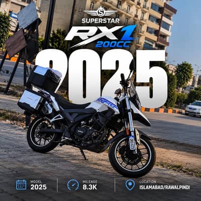 Superstar RX1 200CC 2025 Model