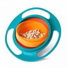Gyro Bowl 360 Degree Rotation Spill