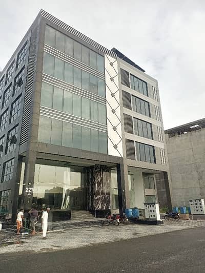 8 Marla Hot Location Building Ground Mezzanine For Rent In DHA Phase 8   Business Hub