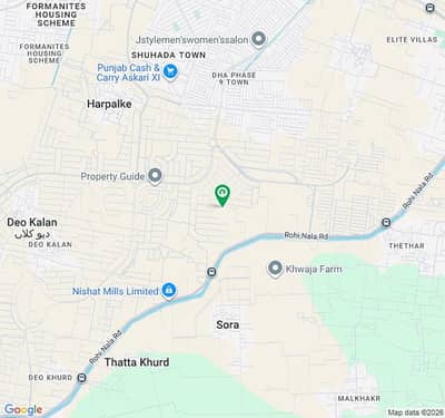 Prism P BLOCK Near#-760 /55 Five Marlas Plot For Sale