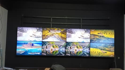 3x4 Video Wall Controller Matrix Display Controller 4k UHD Dahua Video
